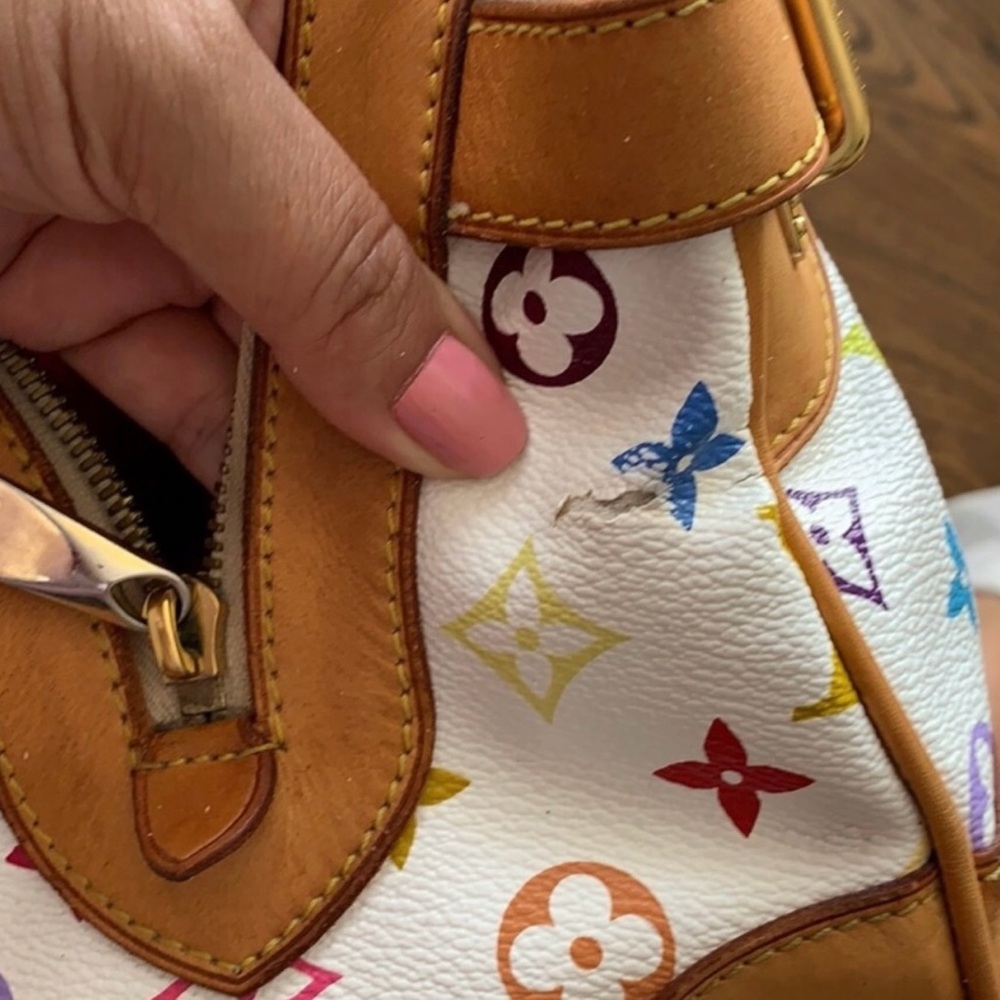 Louis Vuitton “ Claudia bag” Multicolor Monogram Handbag - Picture 7 of 14